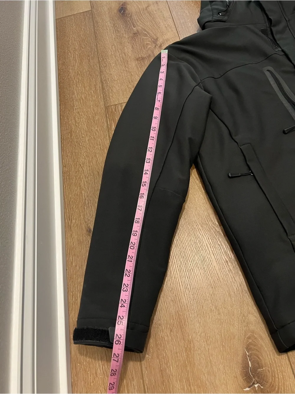 The North Face Men’s Black Hooded Softshell Coat